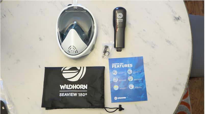 Full-face snorkel review image