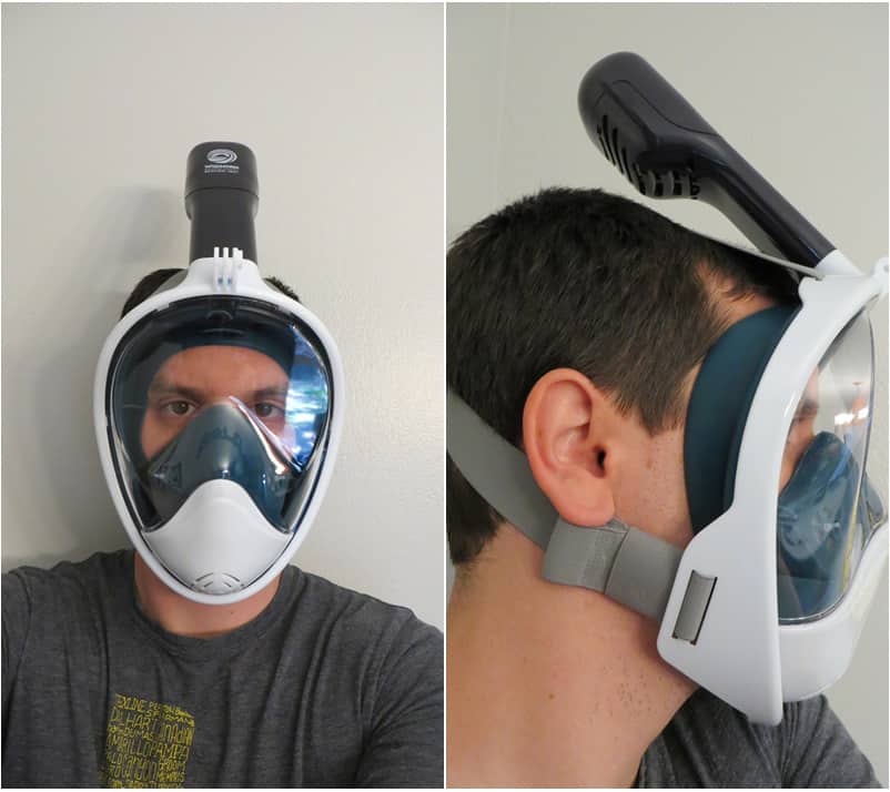 Full face snorkel fit