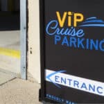 Guide to Charleston Cruise Parking (Where to Park) Cruise parking sign