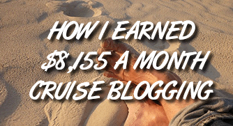 Travel blog earnings