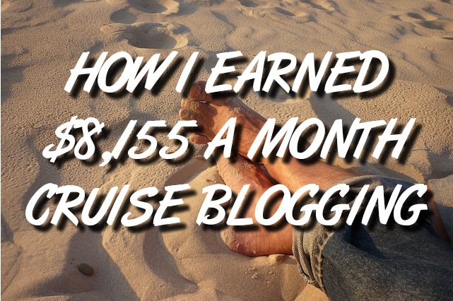 Feature image of travel blog earnings