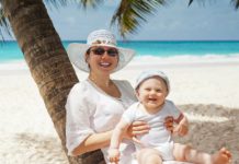 Cruising With a Baby: 8 Things to Know Before You Board Baby on a sunny beach
