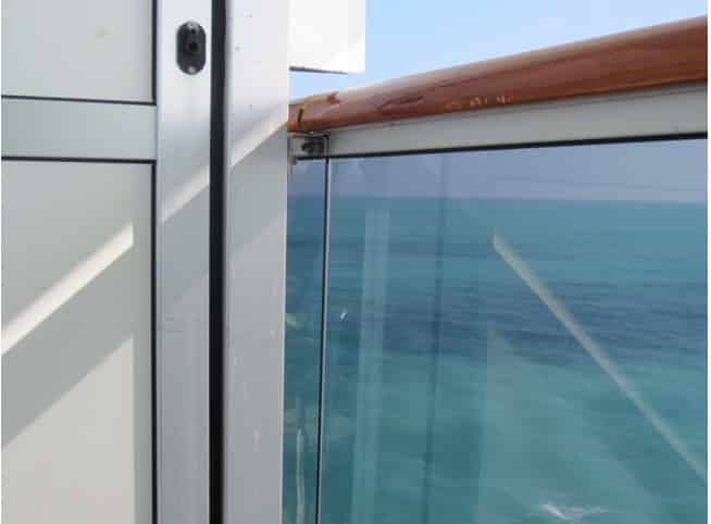 Balcony reflection