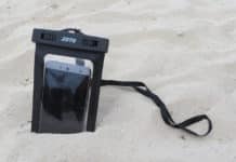 Waterproof Phone Case Review : JOTO Cellphone Dry Bag JOTO waterproof phone case in sand