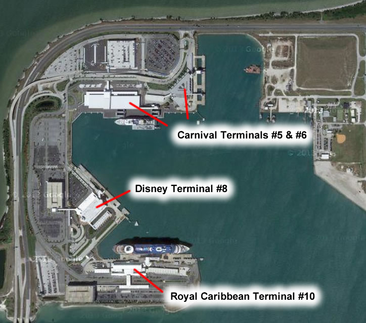 port canaveral cruise parking terminal 8