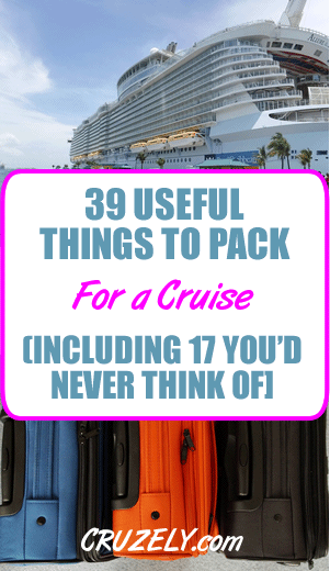 39 Useful Things to Pack For Your Cruise (Including 17 You'd Never Think Of)