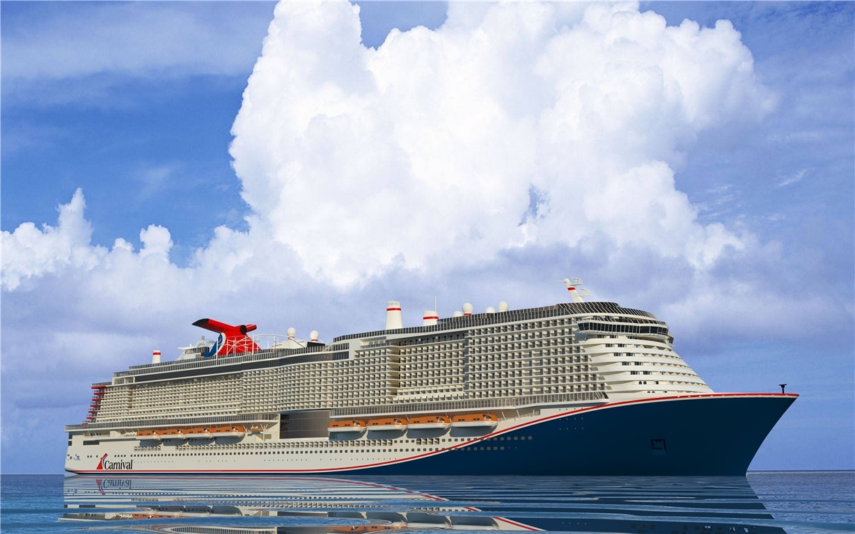 Rendering of Carnival Excel-class ship