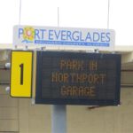 Fort Lauderdale (Port Everglades) Cruise Parking (Where to Park): Prices, Profiles, & Map Sign for Port Everglades parking