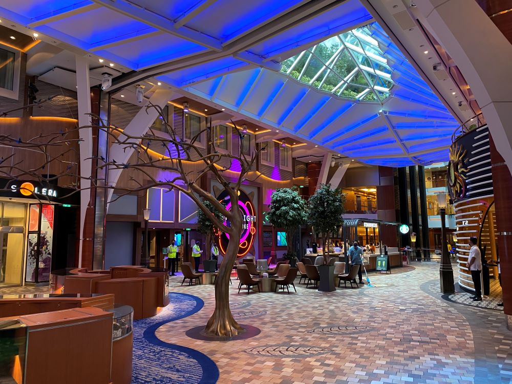 Oasis of the Seas promenade