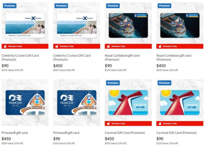 Everything About Buying Discount Cruise Gift Cards via AARP (Carnival