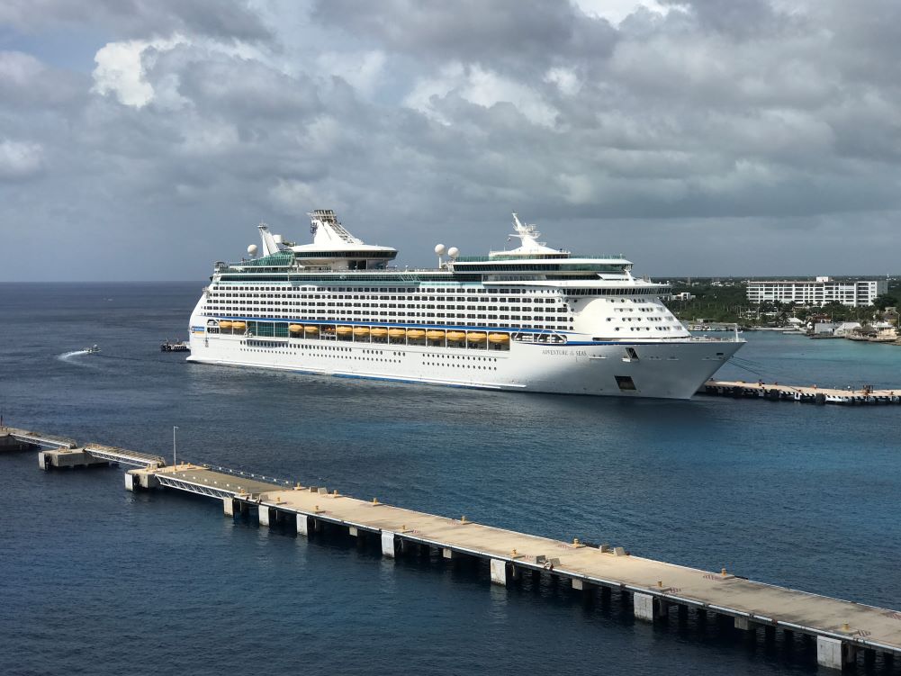 Adventure of the Seas in port