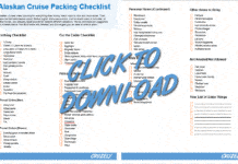 Alaskan Cruise Packing Checklist: 80+ Things To Bring (Printable)