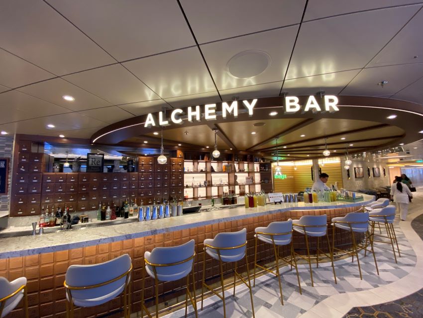 Alchemy Bar on Carnival Cruise