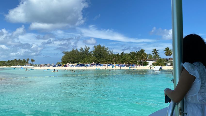 disney cruise blue lagoon island beach day