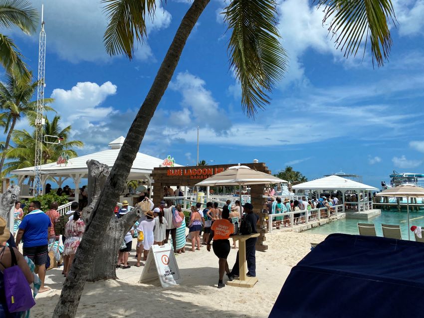 blue lagoon cruise menu