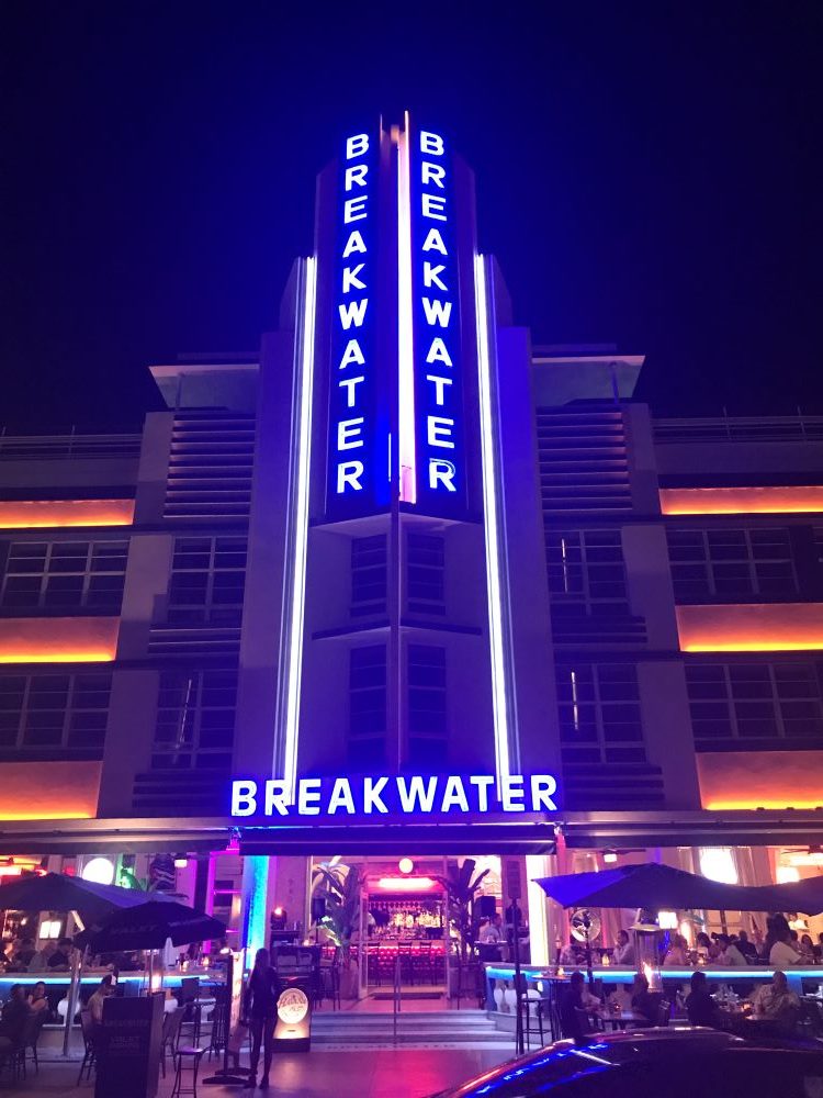 Breakwater Hotel in Miami