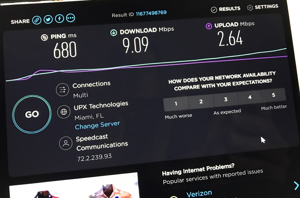 carnival cruise wifi charges