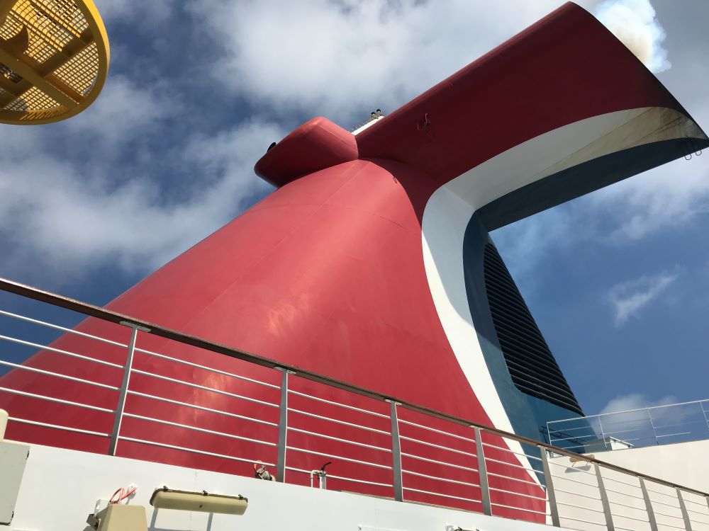 Carnival Cruise Line funnel