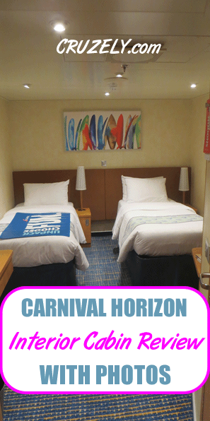 Carnival Horizon Interior Cabin Review With Photos (Stateroom #7238)