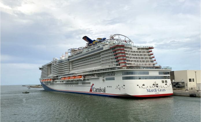 mardi gras cruise terminal port canaveral