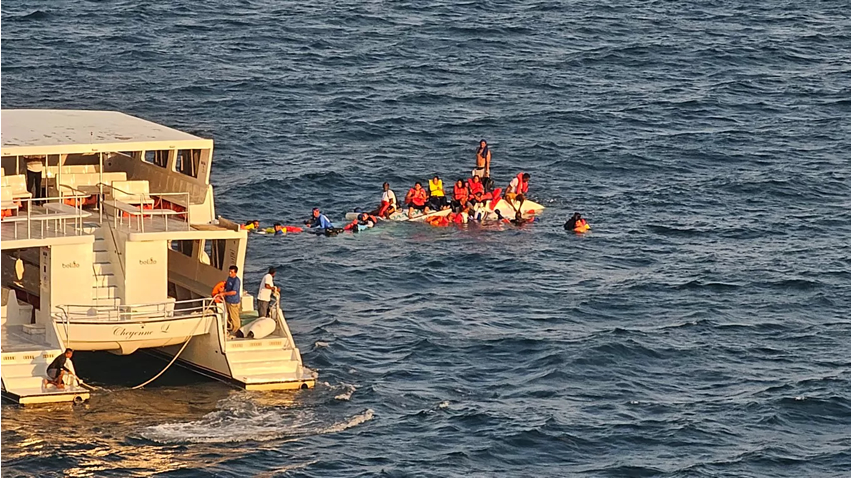 Carnival rescue at sea