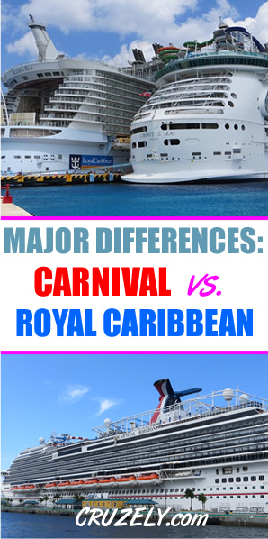 12 Major Differences Between Royal Caribbean and Carnival Cruise Line