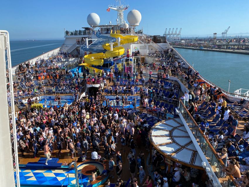Carnival sail away party