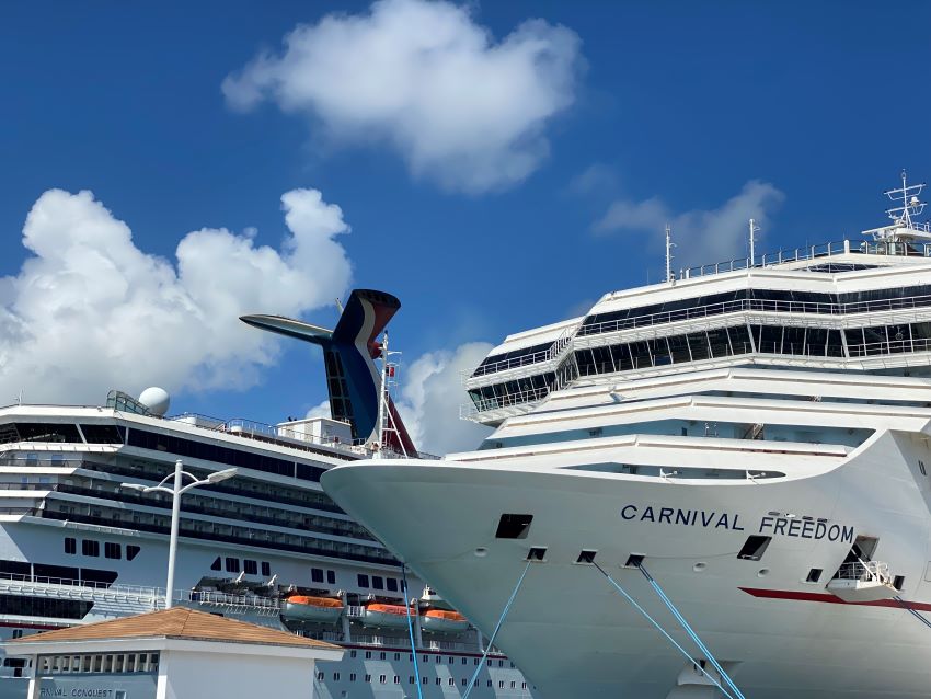 Carnival Ships in The Bahamas