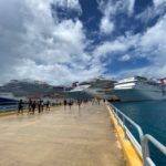 The Best Time to Book Your Cruise (Save Money, Better Cabins) Carnival ships docked in Cozumel