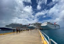 The Best Time to Book Your Cruise (Save Money, Better Cabins) Carnival ships docked in Cozumel