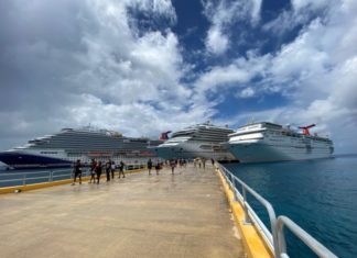 The Best Time to Book Your Cruise (Save Money, Better Cabins) Carnival ships docked in Cozumel