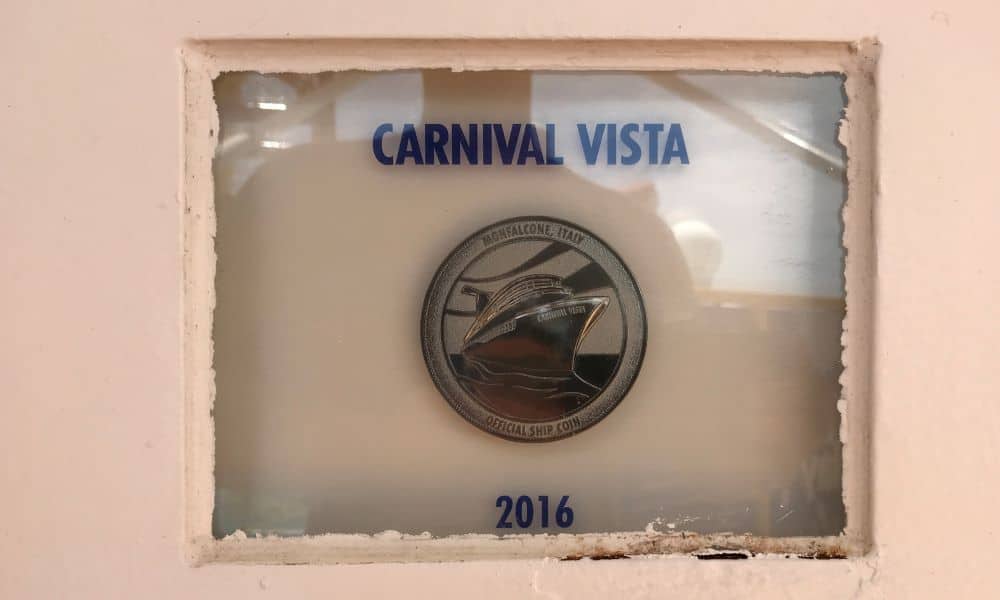 Coin for Carnival Vista
