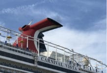 Carnival Drops Testing Requirement on Cruises Under 6 Days Smokestack for Carnival Vista