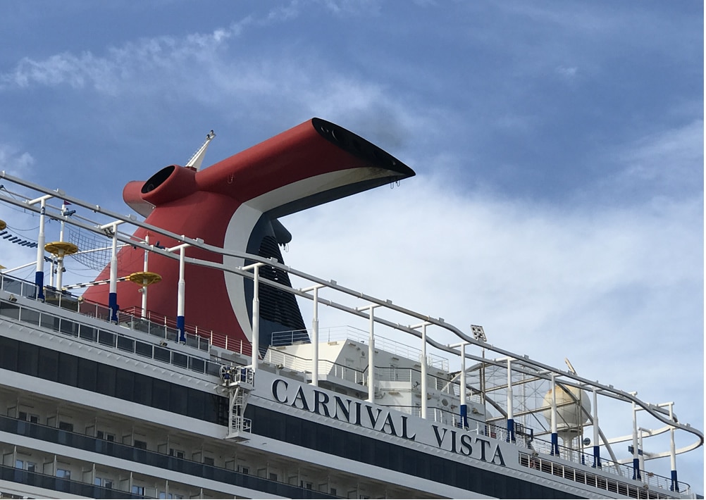 Smokestack for Carnival Vista