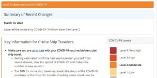 CDC Lowers Cruise Risk For Second Time in a Month