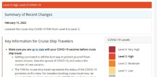 CDC Lowers Travel Warning for Cruises