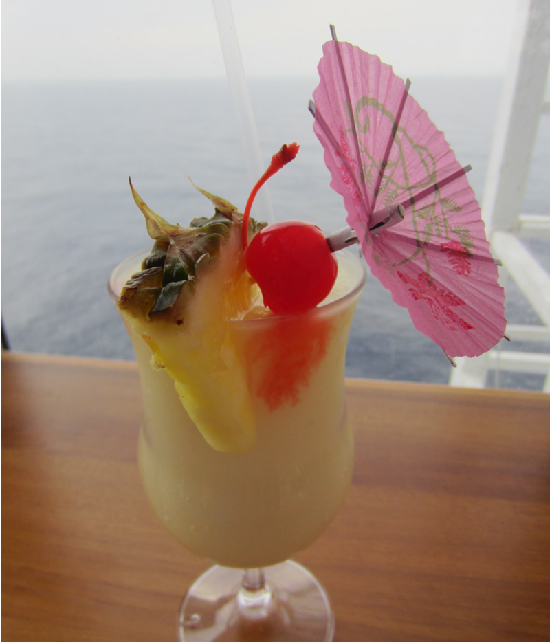 cocktail on a cruise