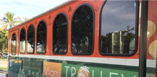 How to Take Public Transport Between Miami Airport & Cruise Port (Just $2.25!) Coral Way trolley at the Port of Miami