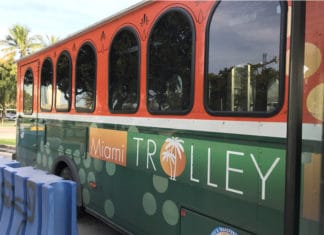 How to Take Public Transport Between Miami Airport & Cruise Port (Just $2.25!) Coral Way trolley at the Port of Miami