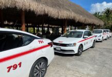 Complete List of Cozumel Taxi Rates From the Cruise Port (Updated) Line of taxis in Cozumel cruise port