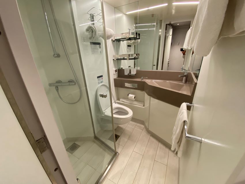 cruise ships with best bathrooms