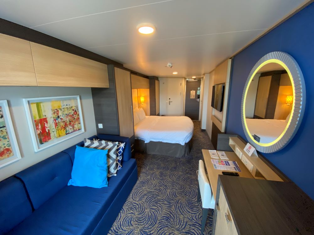 Cruise cabin view