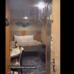 Must-See Viral Video Shows a Cruise Cabin Flooded With Water POURING From Ceiling