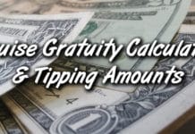 Gratuity Calculator & Tipping Amounts for Major Cruise Lines Cruise gratuity calculator and tip amounts