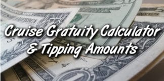 Gratuity Calculator & Tipping Amounts for Major Cruise Lines Cruise gratuity calculator and tip amounts