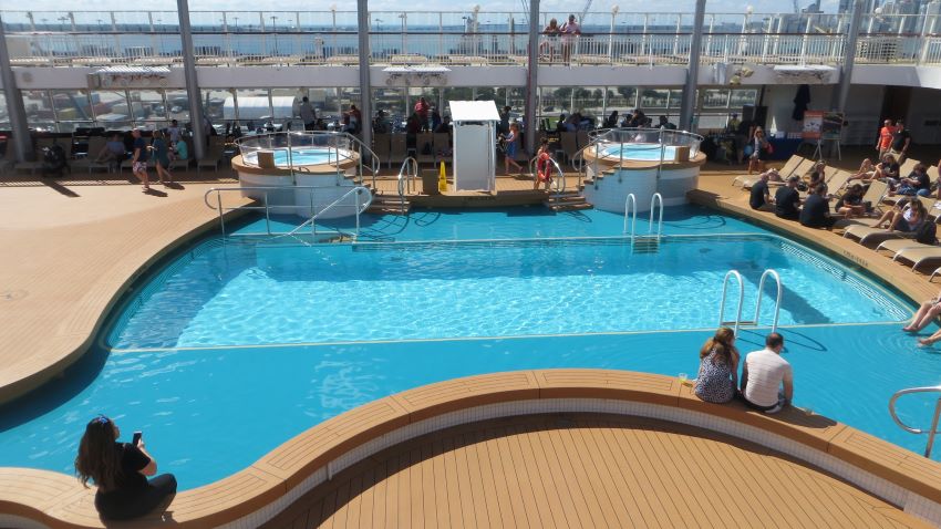 are disney cruise pools salt water