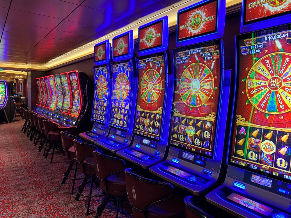 Slots on a cruise ship