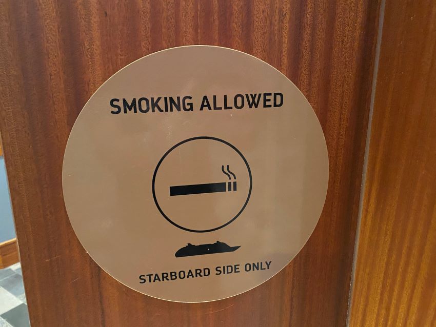 princess cruise line vape policy