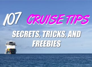 107 Cruise Tips, Secrets, Tricks, and Freebies, header