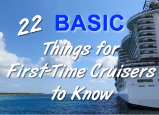 22 Basic Things Every First-Time Cruiser Should Know 22 Basic Things for First-Time Cruisers to Know